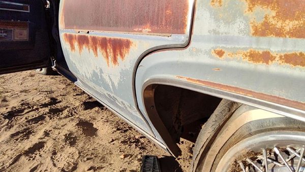 1984 Cadillac Deville Rear Door LH Blue — photo 5