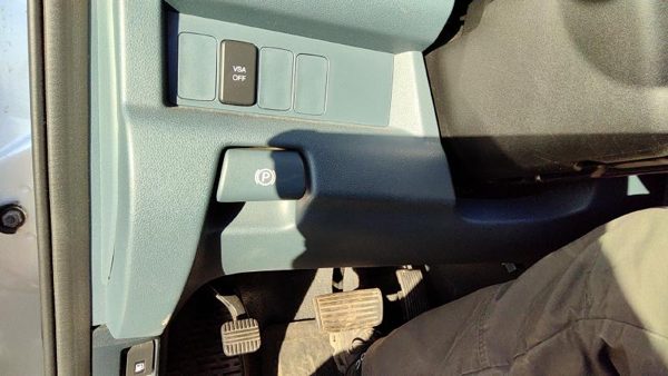 09-15 Honda Pilot Lower Dash Under Column Knee Bolster Trim Panel Gray/Blue Gr — photo 4