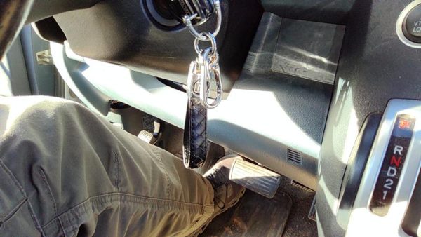 09-15 Honda Pilot Lower Dash Under Column Knee Bolster Trim Panel Gray/Blue Gr — photo 6