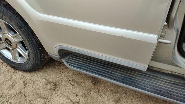 2003 Lincoln Aviator Passenger Right Rear Moulding From Door Back Trim Silver Jp — photo 6