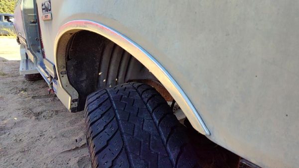 1987-1991 Ford F150 Passenger Right Front Wheel Flare Moulding Oem Fender Rh — photo 2