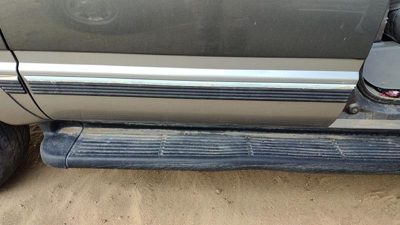 92-99 Chevy Suburban Passenger Right Rear Moulding From Door Oem Back Trim Strip