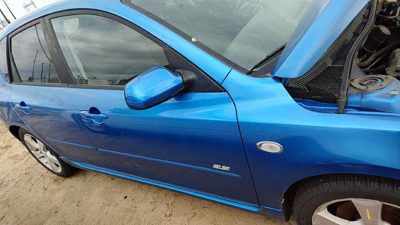 2005 Mazda 3 Front Door RH 27B Winning Blue BPYK5802XJ