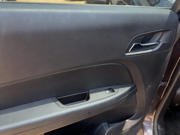 10-17 Equinox Driver Left Rear Door Trim Panel With Switches Back Black 01A — photo 2