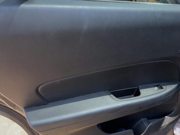 10-17 Equinox Driver Left Rear Door Trim Panel With Switches Back Black 01A — photo 5