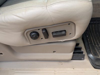 01 Suburban Passenger Right Side Power Seat Switch With Trim Panel Oem Tan 52I