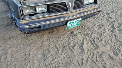 1985-1991 Pontiac 6000 Front Bumper Cover Assembly Oem 10028672