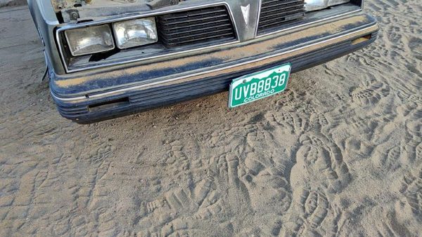 1985-1991 Pontiac 6000 Front Bumper Cover Assembly Oem 10028672 — photo 2