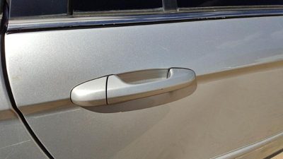 04-08 Pacifica Passenger Right Rear Outside Door Handle Oem Back Silver Ps2