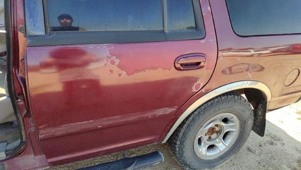 1997 Ford Expedition Rear Door LH Maroon Jl — photo 6