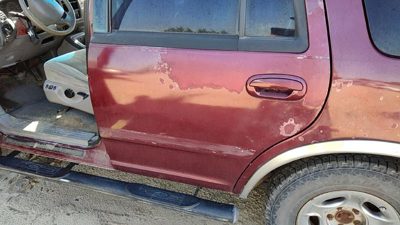 1997 Ford Expedition Rear Door LH Maroon Jl