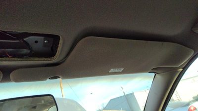 1995-2000 Ford Contour Passenger Right Sun Visor Oem Ul Tan