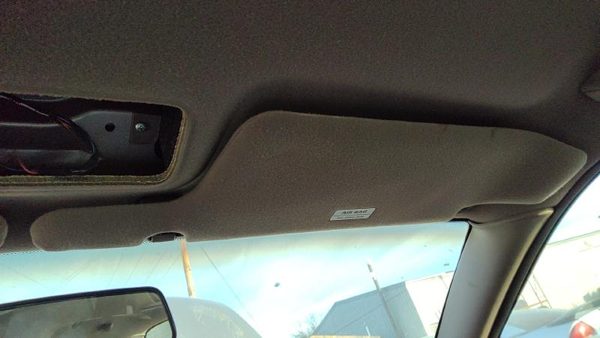 1995-2000 Ford Contour Passenger Right Sun Visor Oem Ul Tan — photo 1