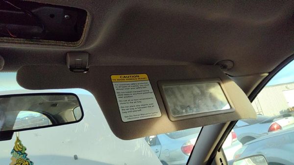 1995-2000 Ford Contour Passenger Right Sun Visor Oem Ul Tan — photo 3