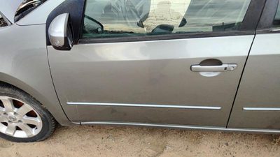 2008 Nissan Sentra Front Door LH Gray K36