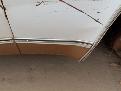 1980 Chevy Silverado C20 Passenger Right Moulding From Fender Oem Trim Strip