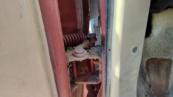 1985-1991 Pontiac Sunbird Driver Left Upper Lower Door Hinge Pair Set Oem — photo 3