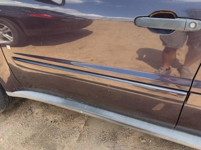 05-09 Equinox Driver Left Front Moulding From Door Trim Strip Black Amethyst 71U