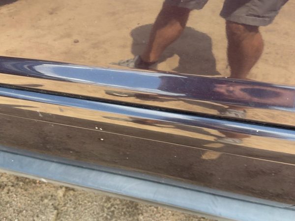 05-09 Equinox Driver Left Front Moulding From Door Trim Strip Black Amethyst 71U — photo 6