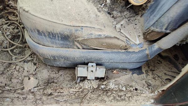 1953-1954 Chevy Bel Air 150 Sedan Driver Left Side Seat Trim Panel Oem — photo 1