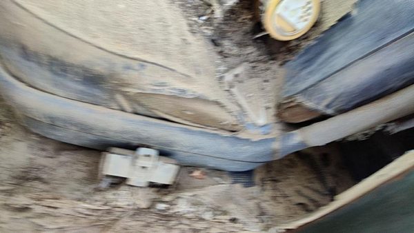 1953-1954 Chevy Bel Air 150 Sedan Driver Left Side Seat Trim Panel Oem — photo 2