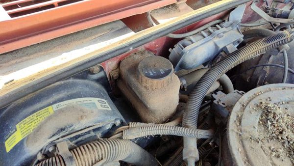 1985-1986 Pontiac Sunbird Power Steering Fluid Remote Reservoir Tank Oem 1.8L — photo 2