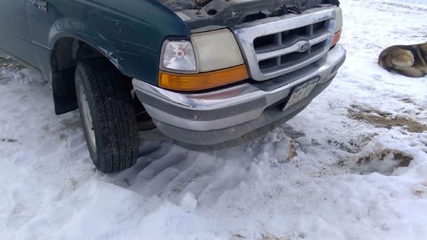 1998 Ford Ranger Front Bumper Assy. Chrome 128K Miles — photo 6