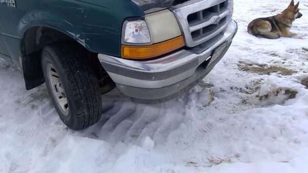 1998 Ford Ranger Front Bumper Assy. Chrome 128K Miles — photo 5