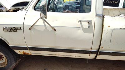 1984 Dodge Ram Front Door LH White