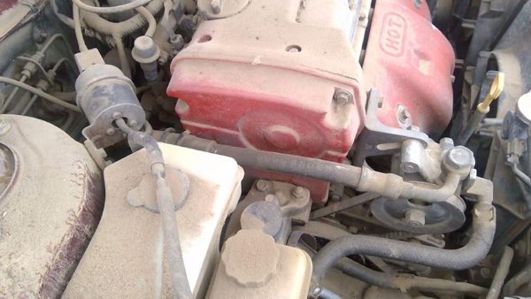 1997-2008 Hyundai Tiburon 2.0L Upper And Lower Timing Cover Set Pair Oem — photo 2