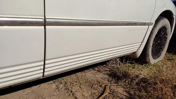 96-99 Town & Country Passenger Right Front Moulding From Door Pwp Golden White — photo 2