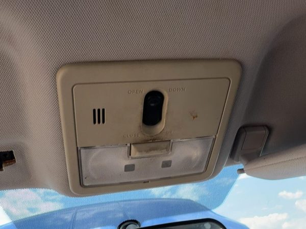 10-12 Sentra Center Overhead Console Oem Dome Light Map Lamp Cubby Charcoal X — photo 2