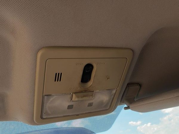 10-12 Sentra Center Overhead Console Oem Dome Light Map Lamp Cubby Charcoal X — photo 1