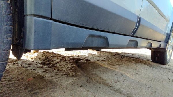 10-14 Legacy Outback Passenger Right Lower Rocker Panel Moulding Side Skirt — photo 4