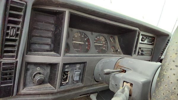 1991-1996 Jeep Cherokee Trim Bezel Around Speedometer Dash Surround Panel Gray — photo 4