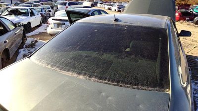 2005-2011 Cadillac Sts Back Glass Rear Window Oem 19152565