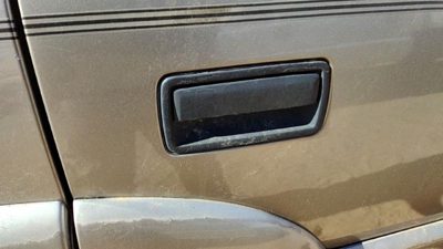 2000-2001 Olds Bravada Passenger Right Rear Outside Door Handle Back Pewter 11U