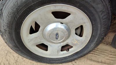 2006 4 Ford F150 17 Steel Wheel OEM Factory Rim Chrome Clad #4 7L3Z1015E