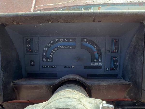 1990-1991 Chevy S10 Pickup Speedometer Cluster Instrument Gauges Panel Oem Dash — photo 1
