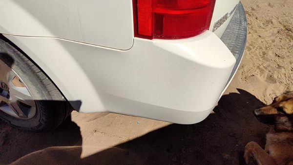 2008-2010 Dodge Grand Caravan Rear Bumper Cover Assembly Oem Back White Pw1 — photo 5