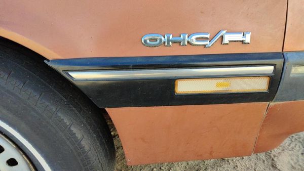 1985 Pontiac Sunbird Passenger Right Moulding From Fender Oem Trim Strip — photo 1