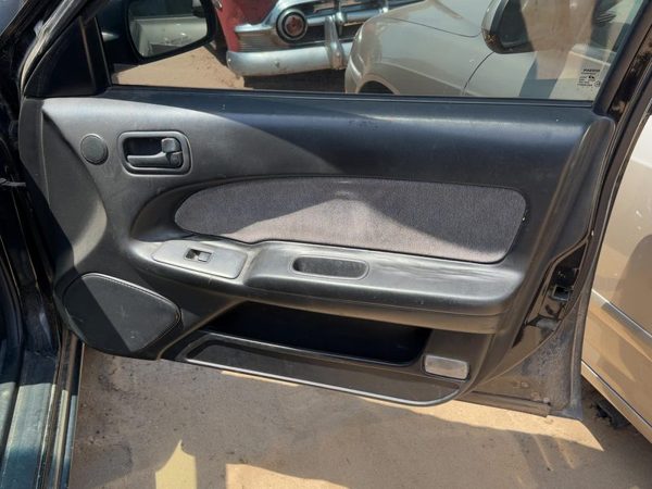 1998 Nissan Maxima Passenger Right Front Door Trim Panel With Switches Black — photo 1