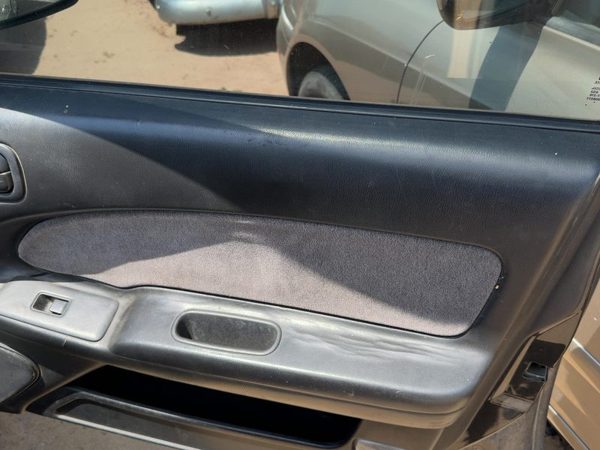 1998 Nissan Maxima Passenger Right Front Door Trim Panel With Switches Black — photo 4