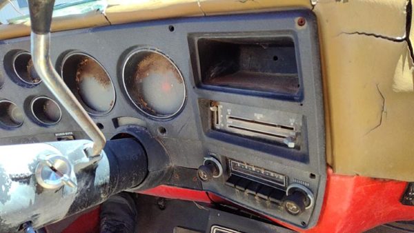 73-74 Chevy Silverado K10 Trim Bezel Around Speedometer Oem Dash Surround Panel — photo 2