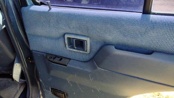 93-95 Nissan Pathfinder Passenger Right Rear Inside Door Trim Panel Back Blue — photo 6