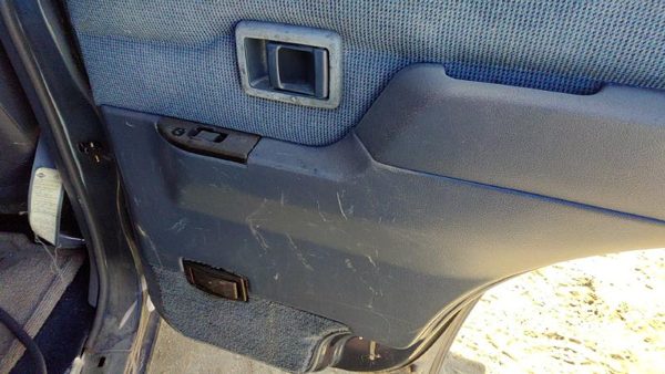 93-95 Nissan Pathfinder Passenger Right Rear Inside Door Trim Panel Back Blue — photo 7