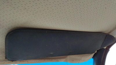 88-91 Chevy Silverado 1500 Passenger Right Sun Visor Oem Blue
