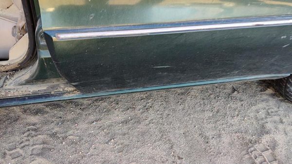96-99 Olds 88 Driver Left Rear Moulding From Door Oem Back Trim Strip Green — photo 4