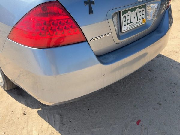 06-07 Accord Rear Bumper Cover Assembly Oem Back 2.4L Sedan Cool Blue B542M — photo 9