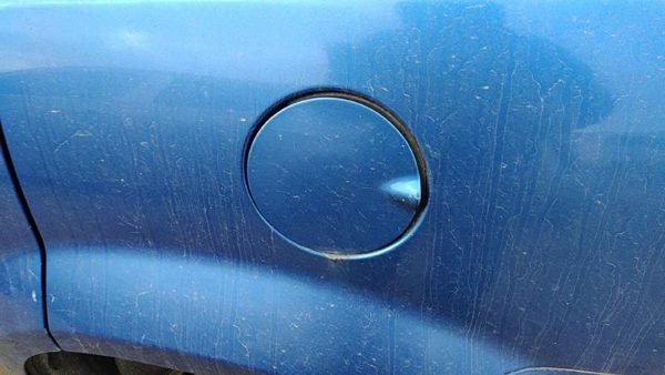 2008 Dodge Avenger Fuel Tank Door With Hinge Gas Lid Oem Filler Blue Pbd — photo 1